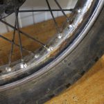Triumph BSA Achterwiel conisch / Triumph BSA rear wheel conical W3844 - Afbeelding 6