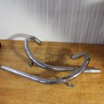 BSA A7 A10 uitlaatbochten / BSA A7 A10 exhaust pipes